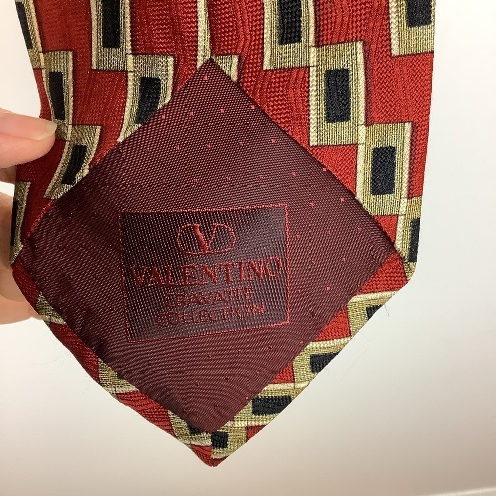 VALENTINO SILK TIE - Picture 5 of 8